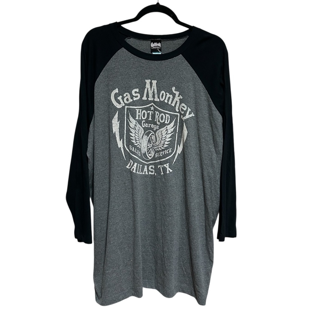 Gas Monkey Garage Dallas Texas Ragland T-shirt size 2XL long sleeve NEW